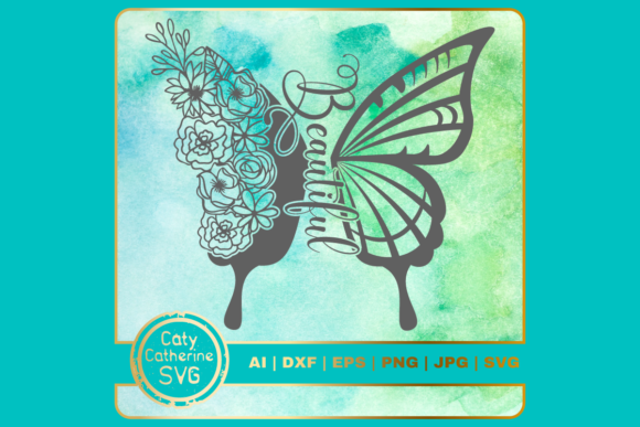 Beautiful Floral Butterfly SVG Cut File Review for Real Projects