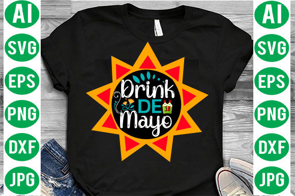 Drink De Mayo SVG: A Modern Design Asset for Creative Bloggers and Publishers