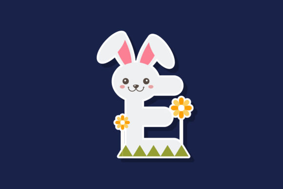 Easter Bunny Letter Design: A Practical Graphic Freebie for Creative Sellers