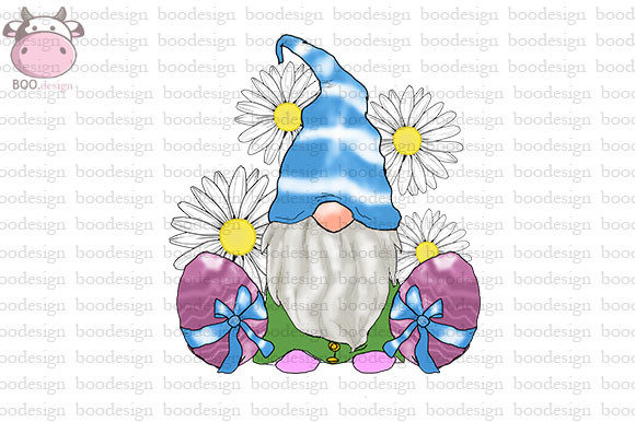 Gnome Easter Sublimation Print: A Vibrant Graphic Asset for Crafts and Website Design