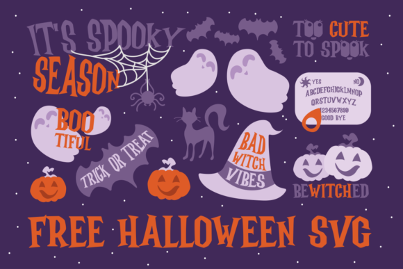 Halloween SVG Free: A Spooky Graphic Design Asset for Crafters