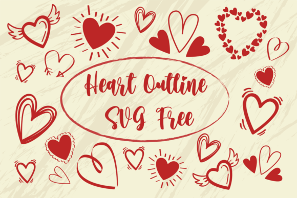 Heart Outline SVG Free: A Versatile Design for Real Embroidery Projects