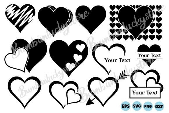 Heart SVG Bundle: A Versatile Graphics Asset for Crafts and Commercial Design