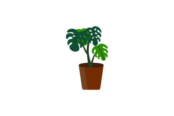 Jungle Summer Plant Icon Grow: A Versatile Design Freebie for Creative Branding