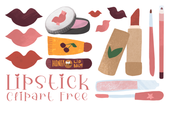 Lipstick Clipart Free: A Versatile Graphic Design Asset for Creative Projects