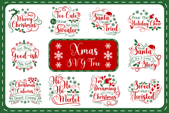 Merry Xmas SVG Free: A Festive Graphic Design Asset for Crafters