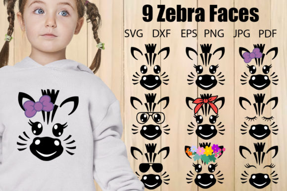 Zebra Face SVG: A Versatile Graphic for Crafts and Creative Projects